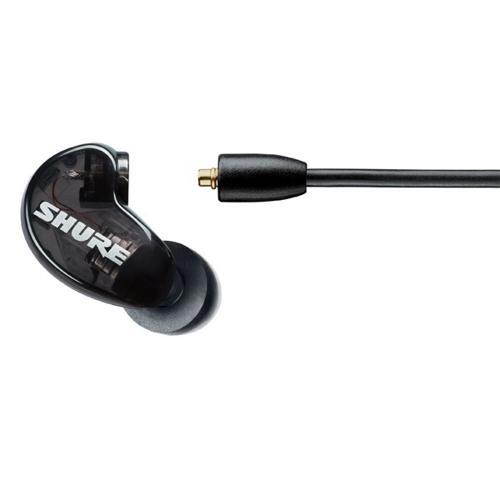 Shure Isolating MicroDriver Earphones In-Ear Stereo Headphones, Black