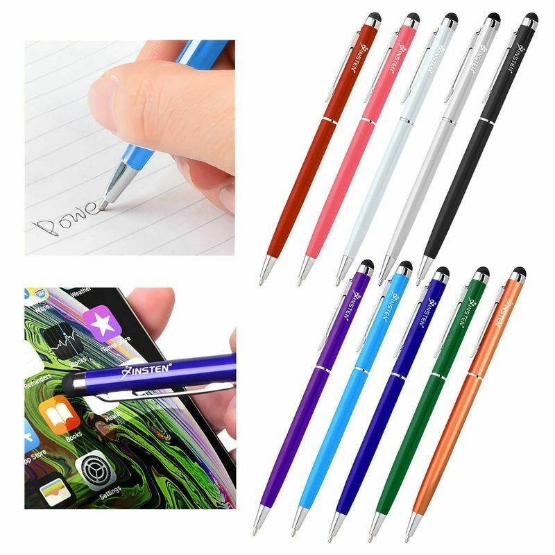 10X 2-in-1 Touch Screen Stylus + Ballpoint Pen For iPhone 11/X/XS Max/XR