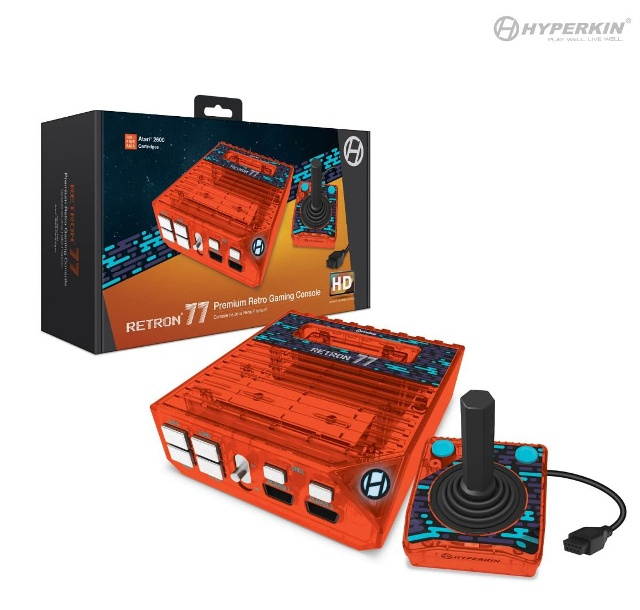 Hyperkin RetroN 77: HD Gaming Console for Atari 2600 (Retro Amber)