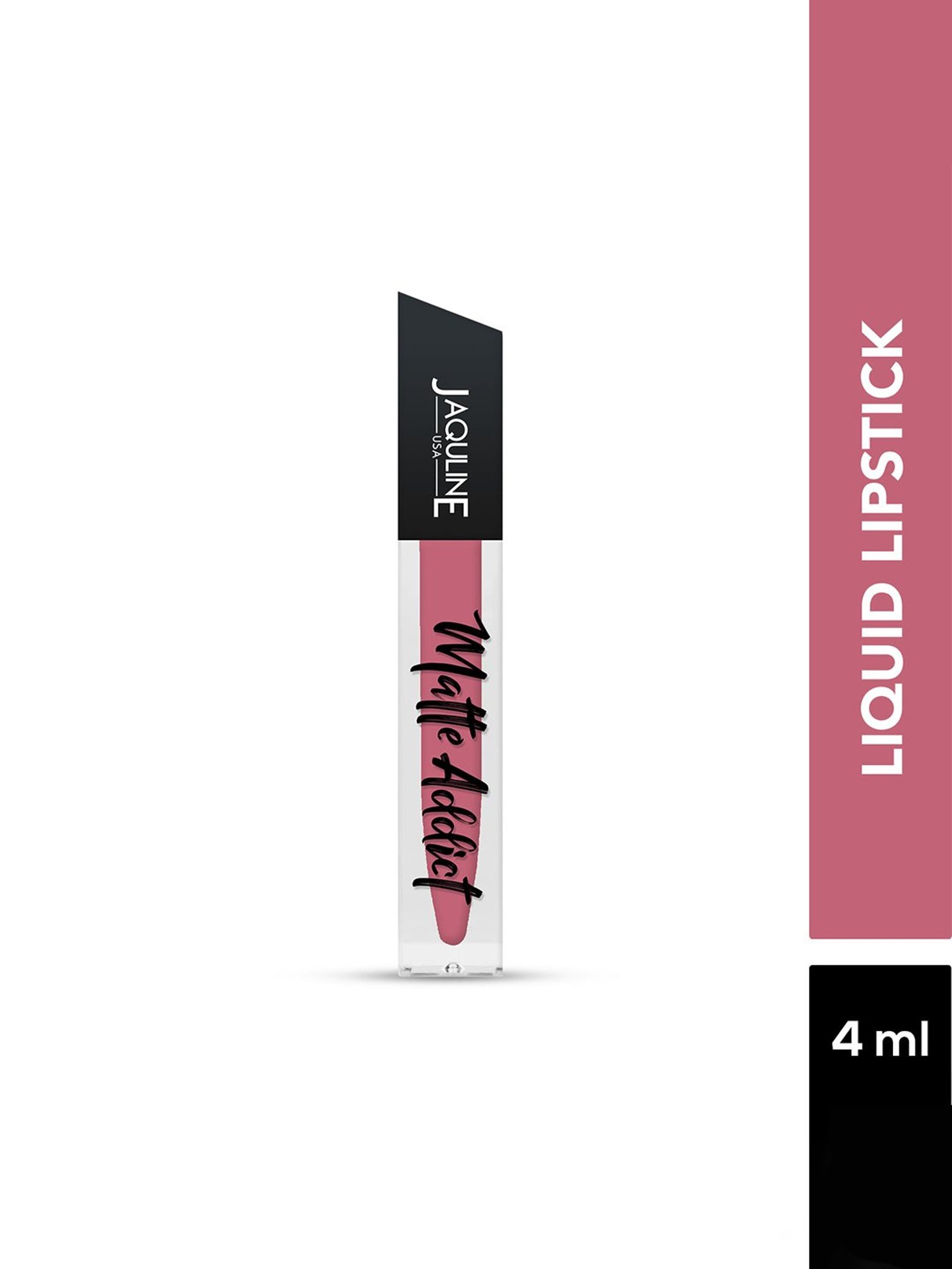 Jaquline USA Matte Addict Liquid Lipstick Babe Alert - 4 ml