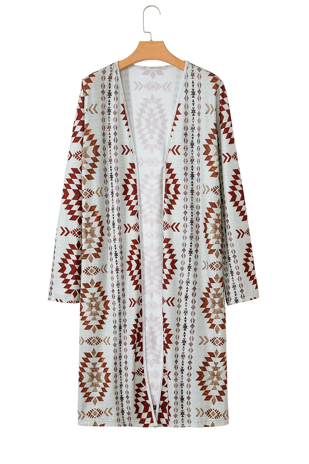 Black Plaid Casual Contrast Trim Knit Cardigan