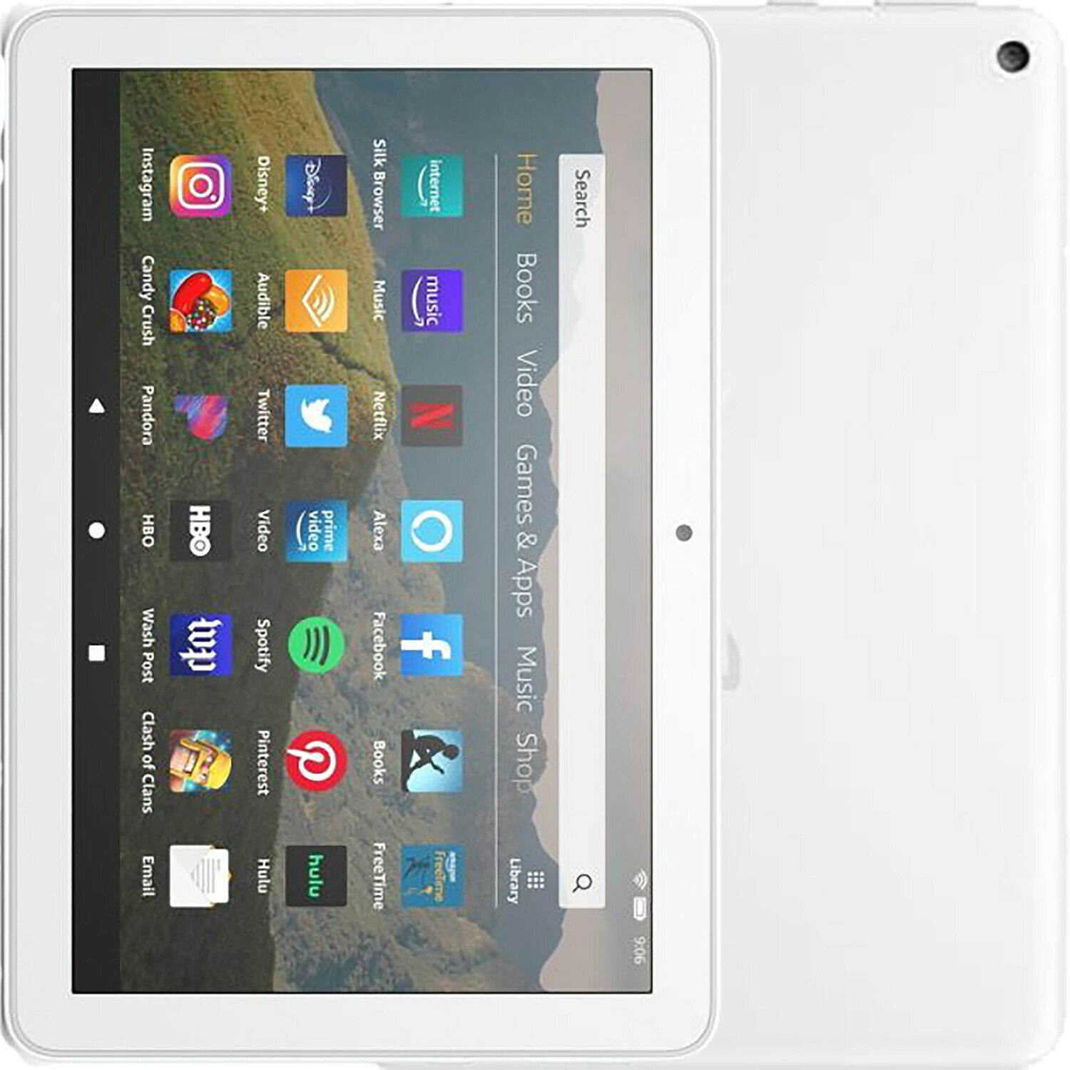 Amazon Fire HD 8 Inch (2020) 64GB ROM + 2GB 8" (GSM Only | No CDMA) Factory Unlocked Wi-Fi Only Tablet (Plum) - International Version