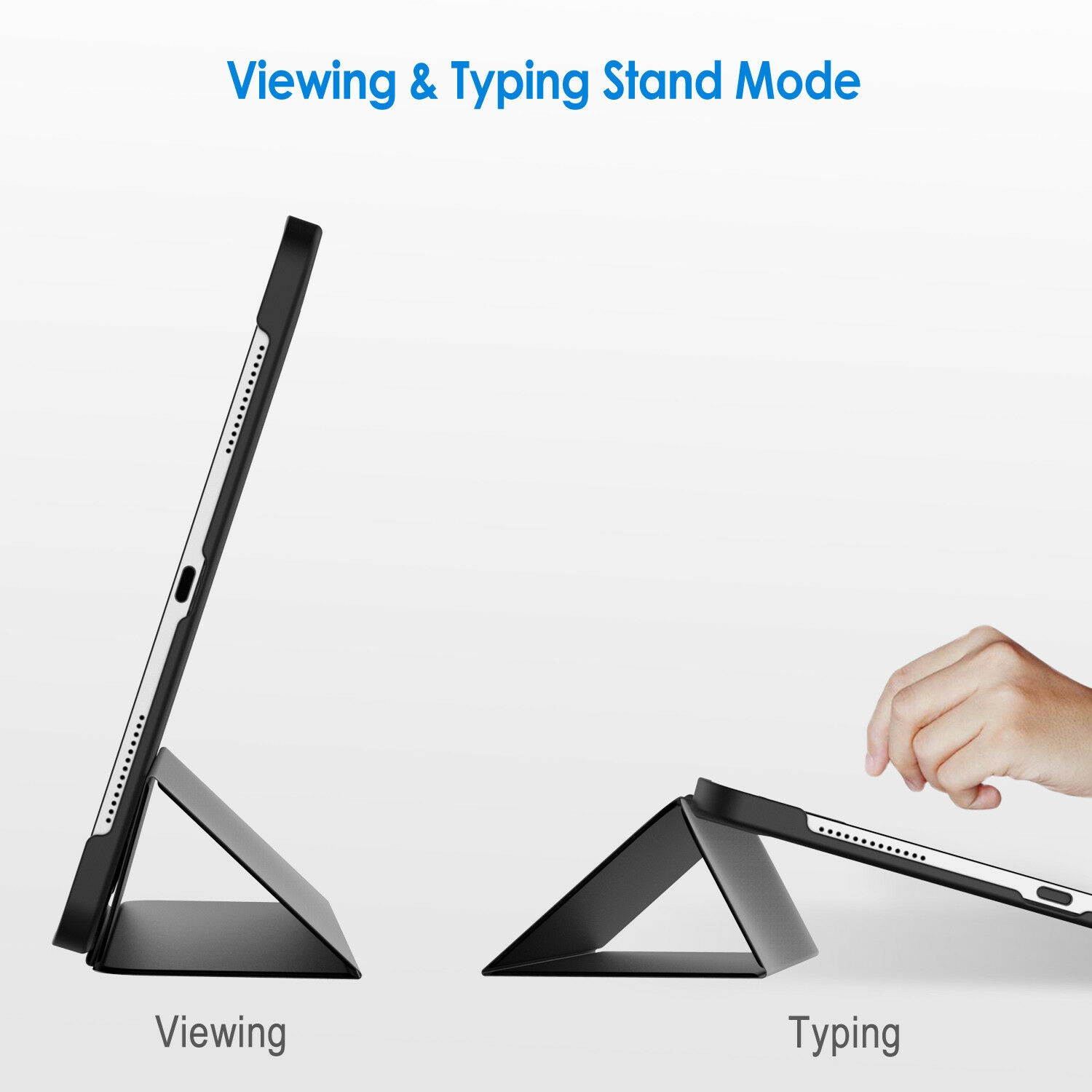 JETech Case for iPad Pro 11" 2018 (Supports Pencil) Smart Cover Auto Sleep/Wake