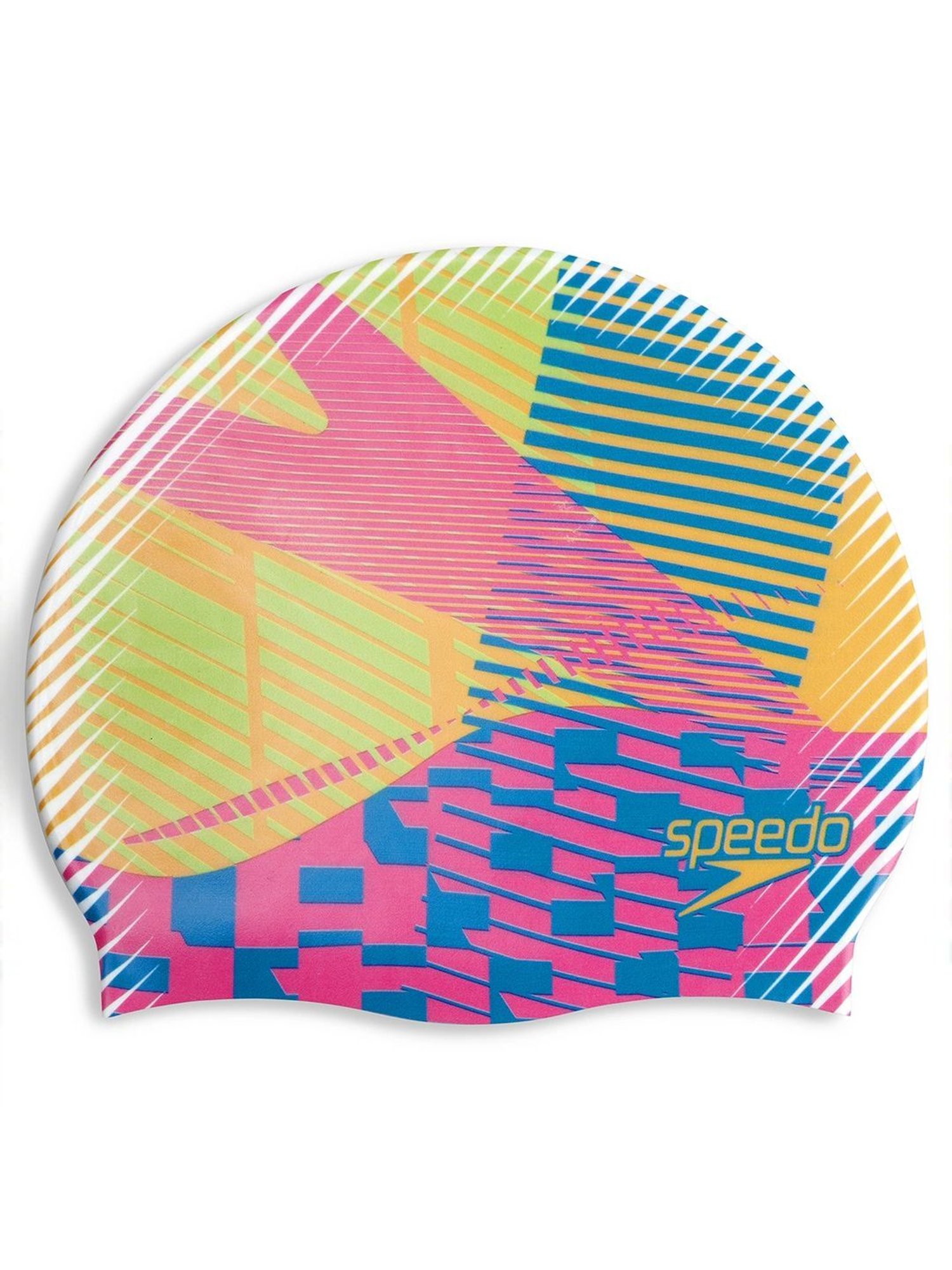 Speedo Unisex Digital Printed Swim Cap (Multicolor)