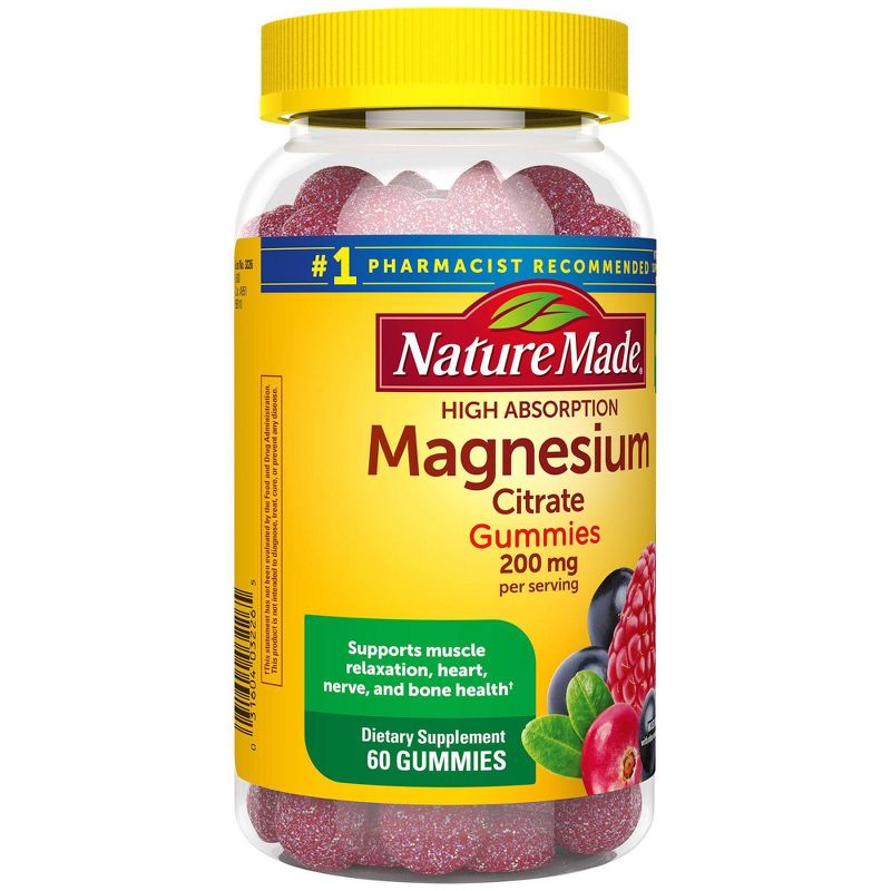Nature Made Magnesium Citrate Gummies - 60ct