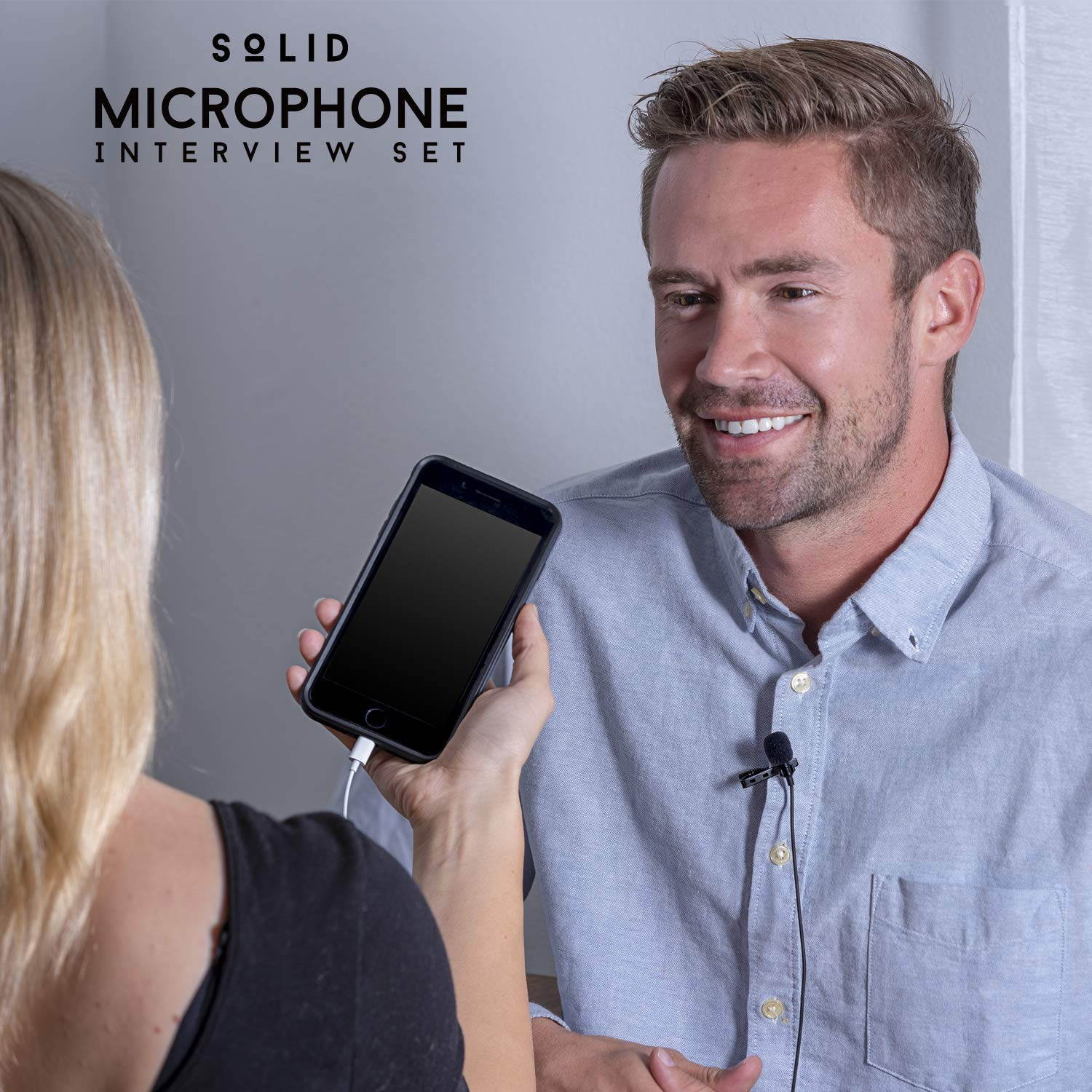 Microphone 2-Pack Complete Set - Omnidirectional Mic for Desktop PC Computer, Mac, Smartphone, iPhone, GoPro, DSLR, Camcorder for Podcast, Youtube, Vlogging, and DJs