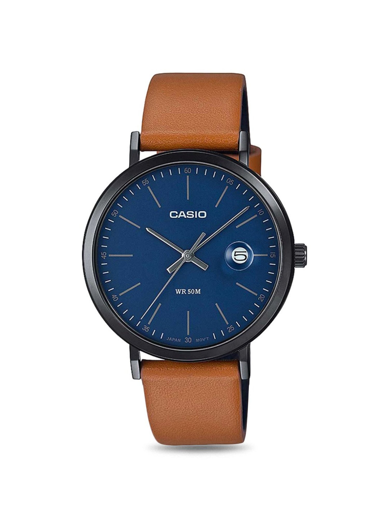 Casio MTP-E175BL-2EVDF Enticer Analog Watch for Men