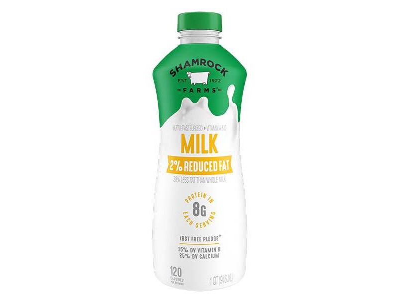 Shamrock Farms 2% Milk - 1qt