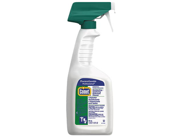 Procter & Gamble 1105 Comet Professional Line Disinfectant Bathroom Cleaner - 8 Bottles per Carton