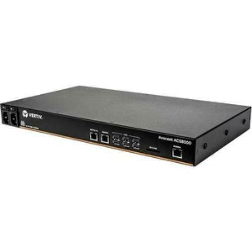 Avocent ACS8008MDAC-404 8port Acs 8000 Consvr W/ Dual Perp Ac Pwr Supl &