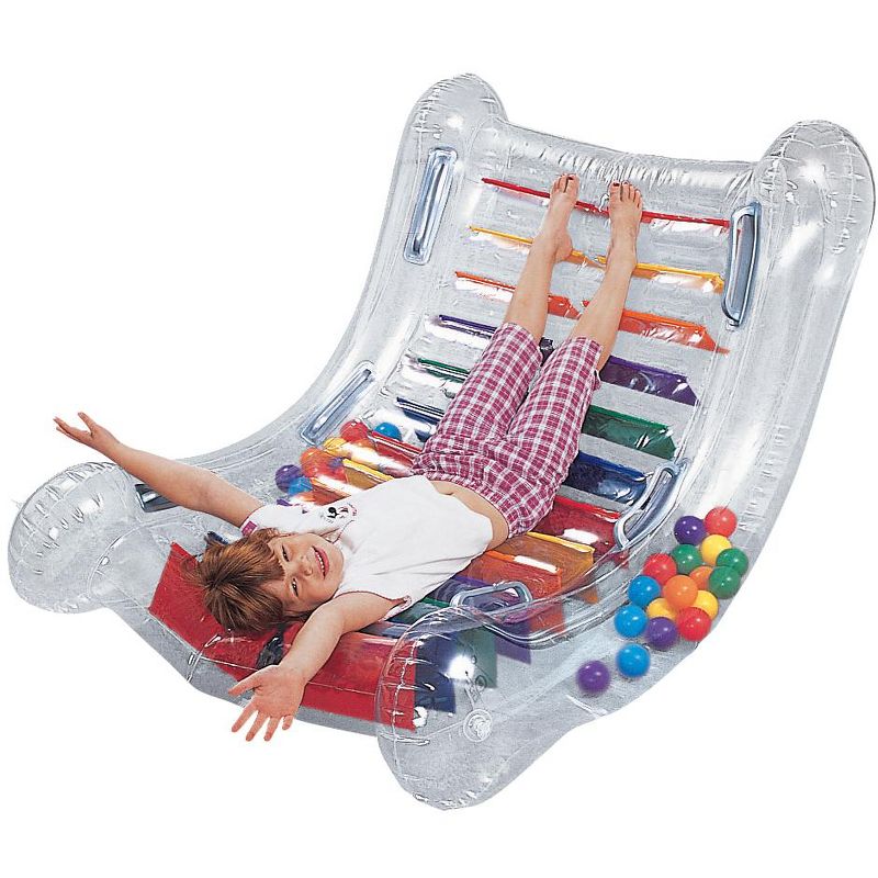Abilitations Inflatable SensaRock with Balls, 53 x 40 Inches