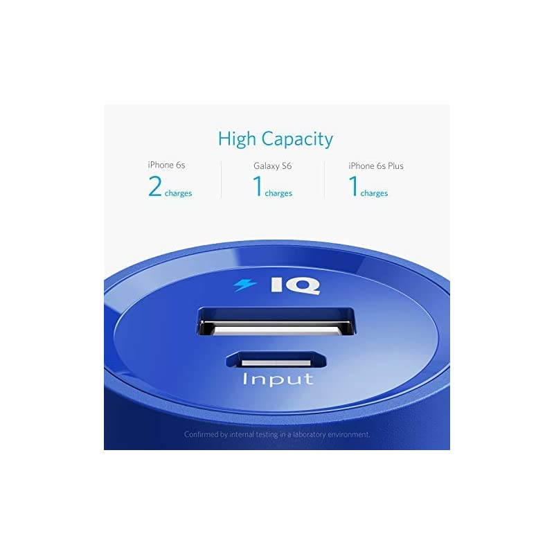 PowerCore 5000 Portable Charger UltraCompact 5000mAh External Battery with FastCharging Technology Power Bank for iPhone iPad Samsung Galaxy and More