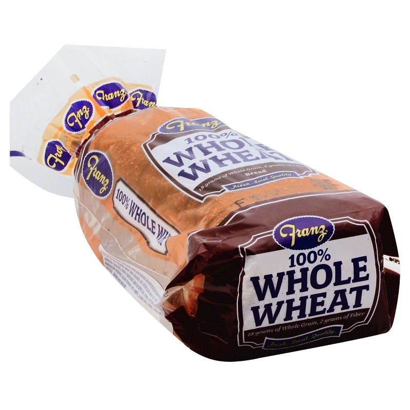 Franz 100^ Whole Wheat Sandwich Bread - 24oz
