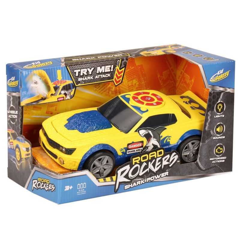 Kid Galaxy Road Rockers Motorized Shark Surprise Car with Sound