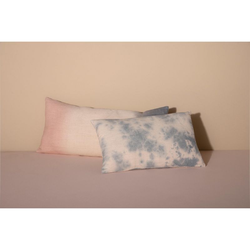 Aria Grey Tie Dye Decorative Pillow - Shiraleah
