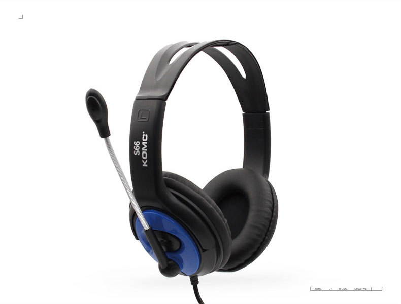 New head-mounted notebook mobile phone wired headset computer gaming gaming wired headset