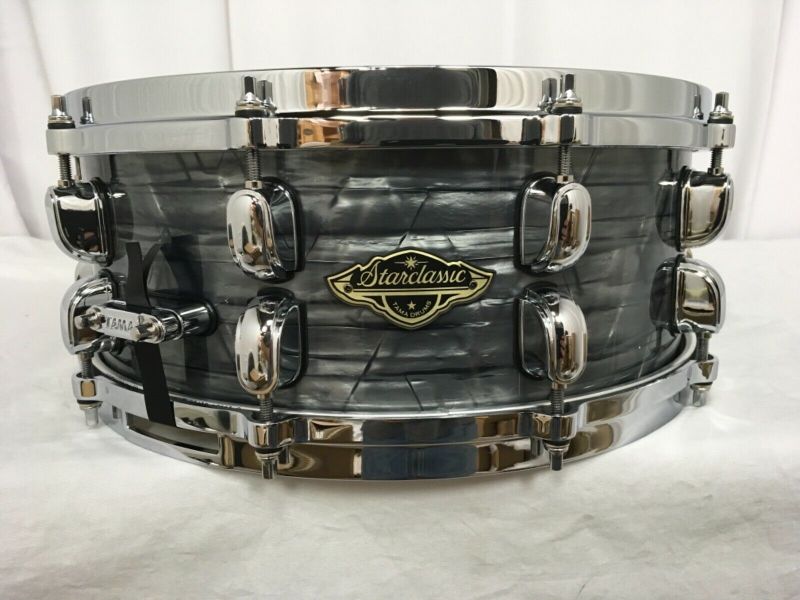 Tama Starclassic Walnut/Birch 14" Dia X 5.5" Deep Snare Drum/Charcoal Onyx