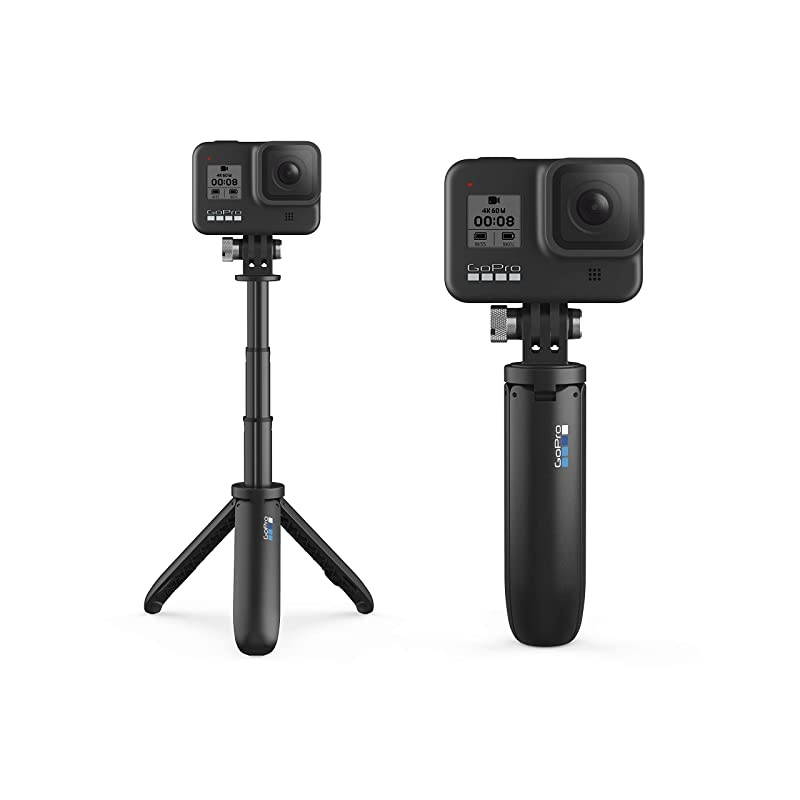 HERO8 Black Bundle - Includes HERO8 Black Camera, Shorty, Head Strap, 32GB SD Card, and 2 Rechargeable Batteries