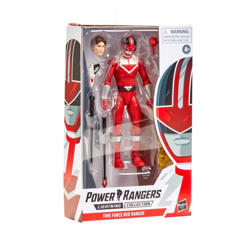 Power Rangers Lightning Collection Time Force Red Ranger 6" Premium Collectible Action Figure