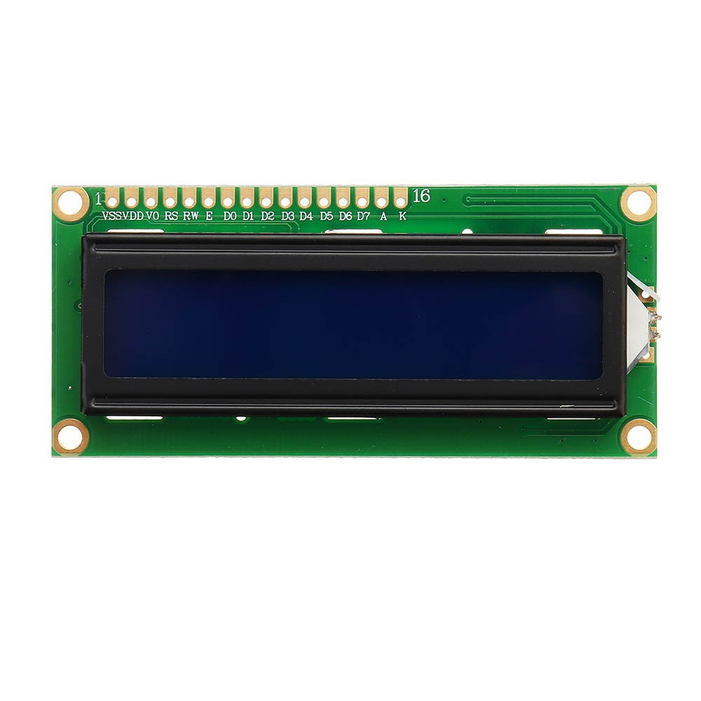 5Pcs 1602 Character LCD Display Module Blue Backlight for Arduino - products that work with official Arduino boards