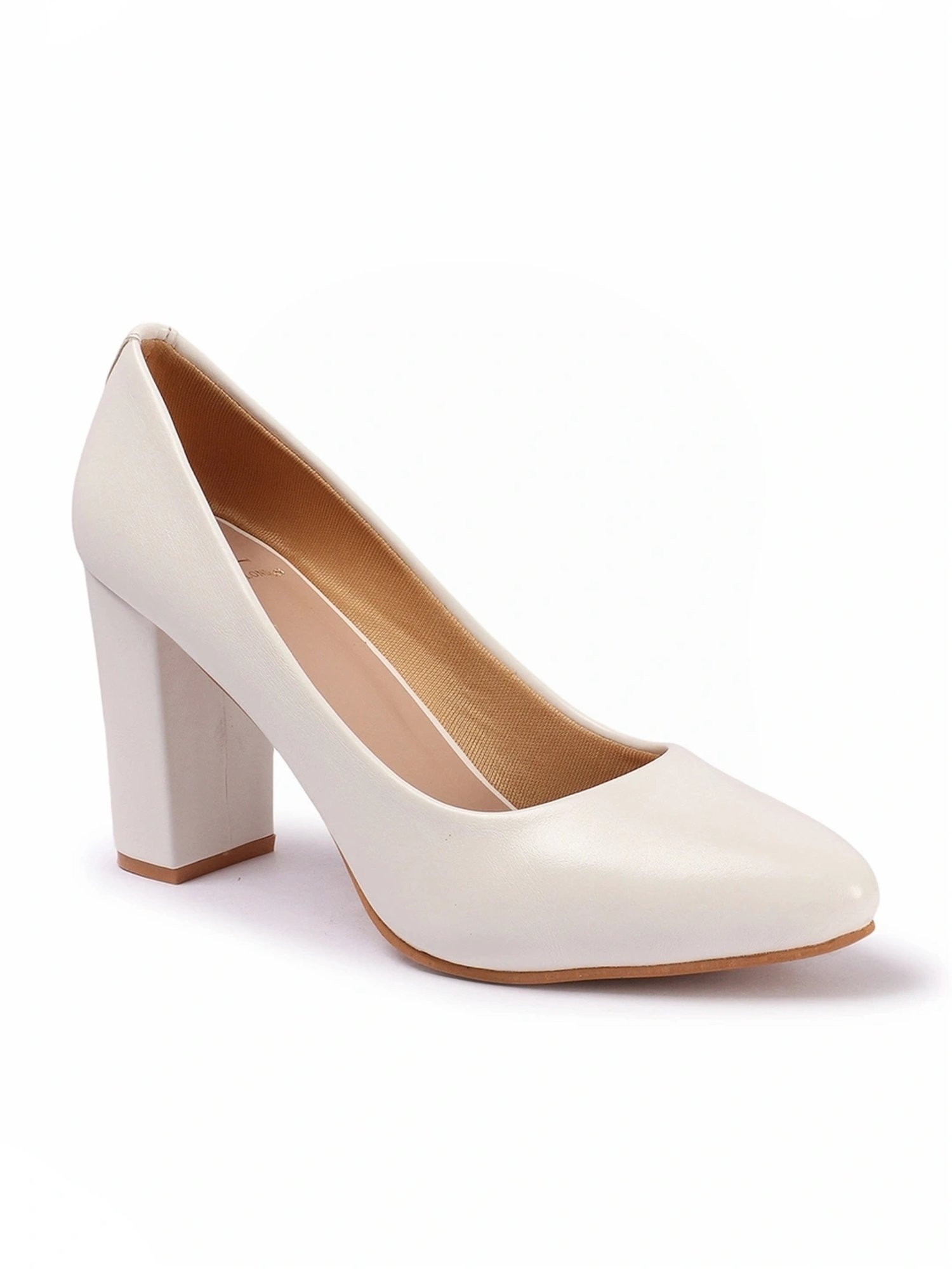 Carlton London Women's White Casual Pumps