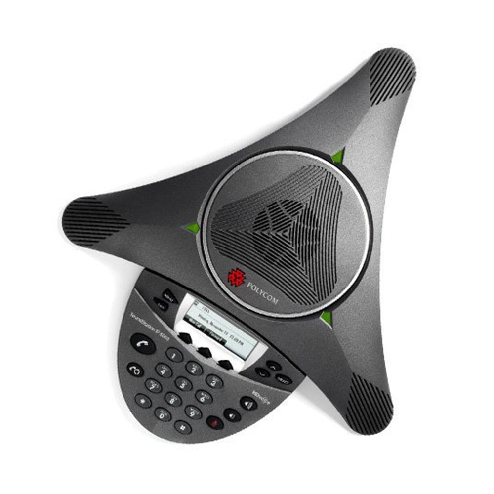 Polycom 2200-15660-001 (3-Pack) SoundStation IP 6000 Conference Phone with AC