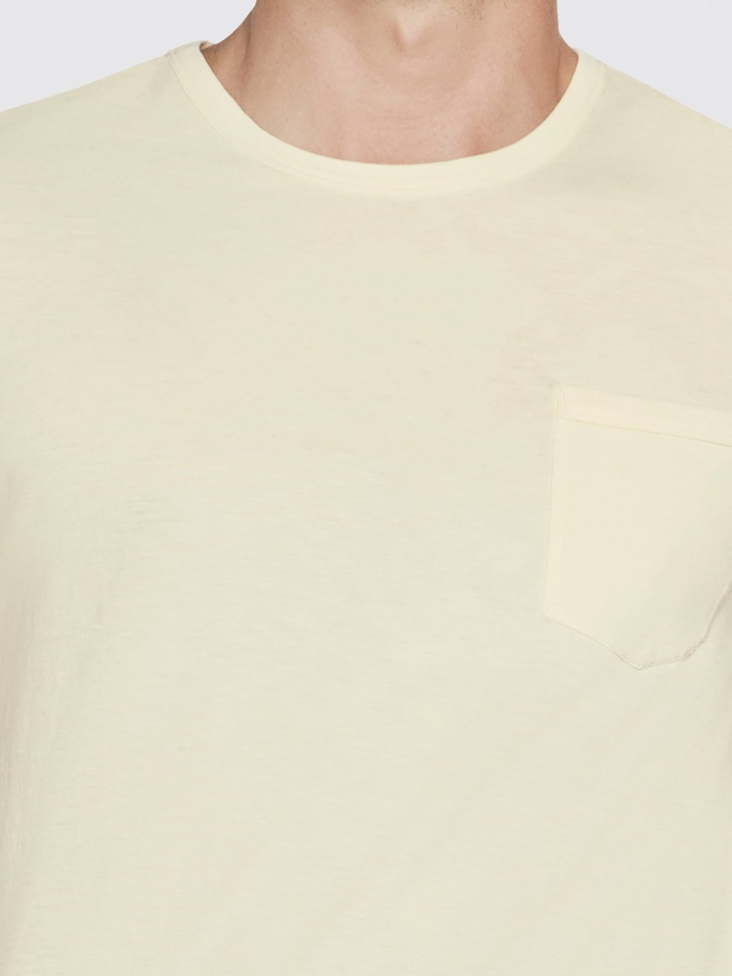 Skechers Cream Regular Fit Crew T-Shirt