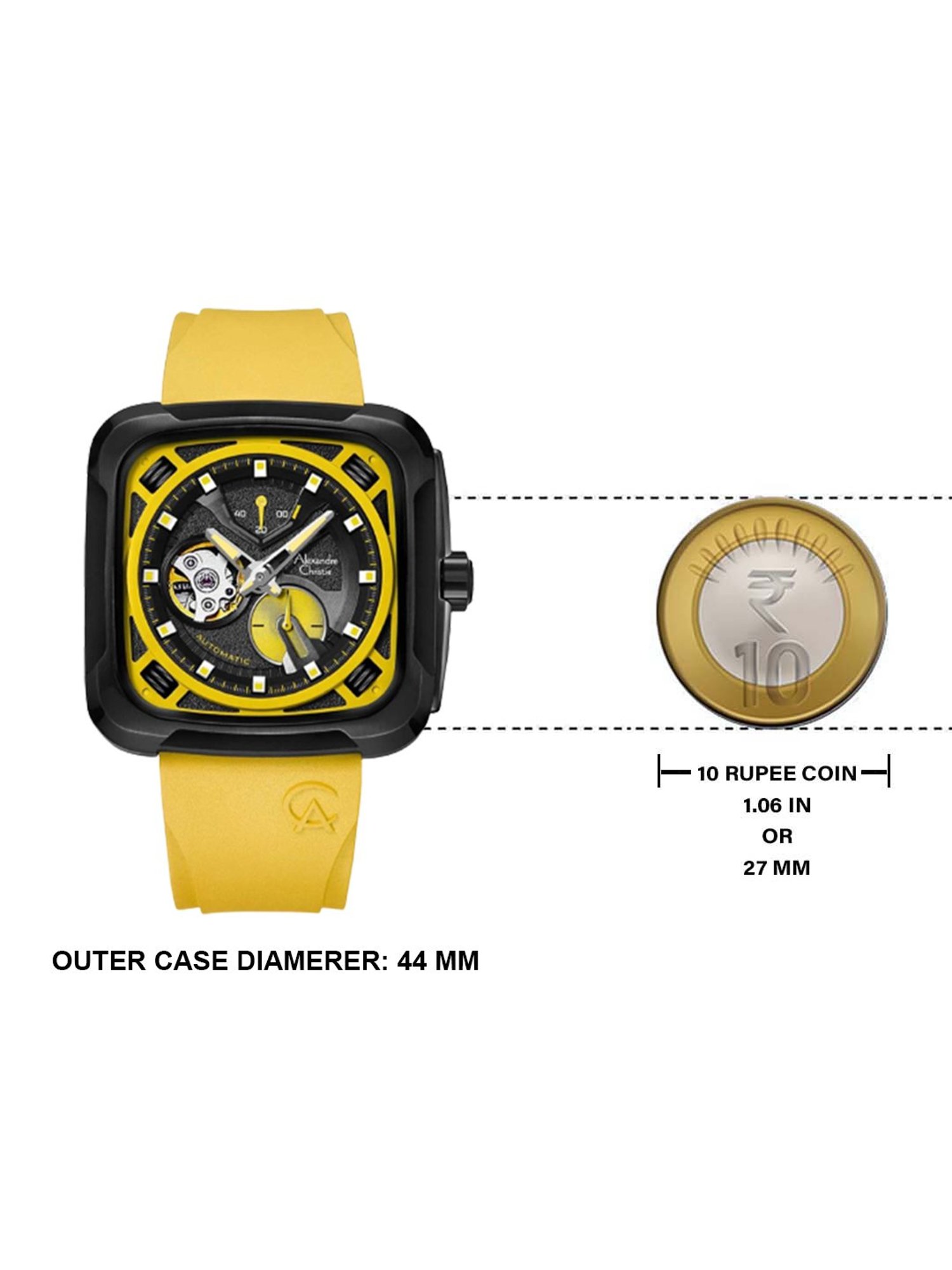 ALEXANDRE CHRISTIE 6577MARIPBAYL Analog Automatic Watch for Men