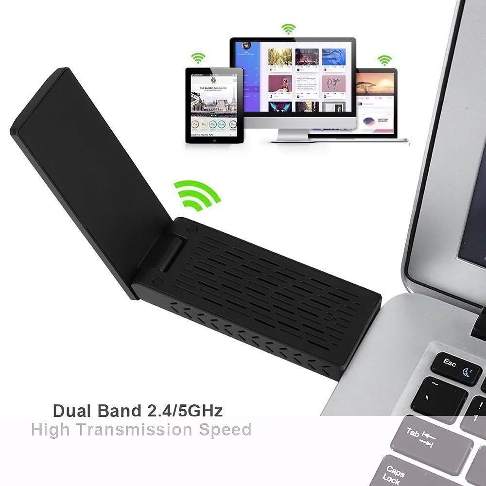 axGear USB 3.0 Dual Band Wireless USB Adapter AC1900 2.4G 5G WiFi AC 1900 Dongle