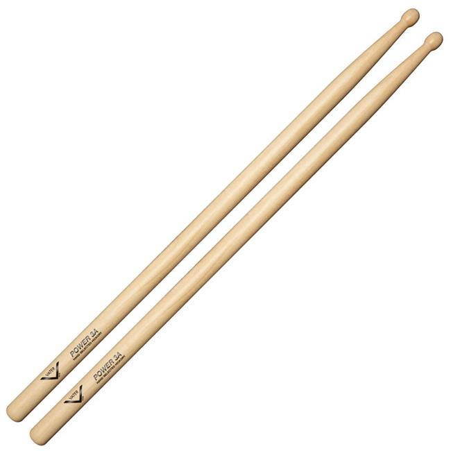 Vater Power 3A Hickory Wood Tip Drumsticks