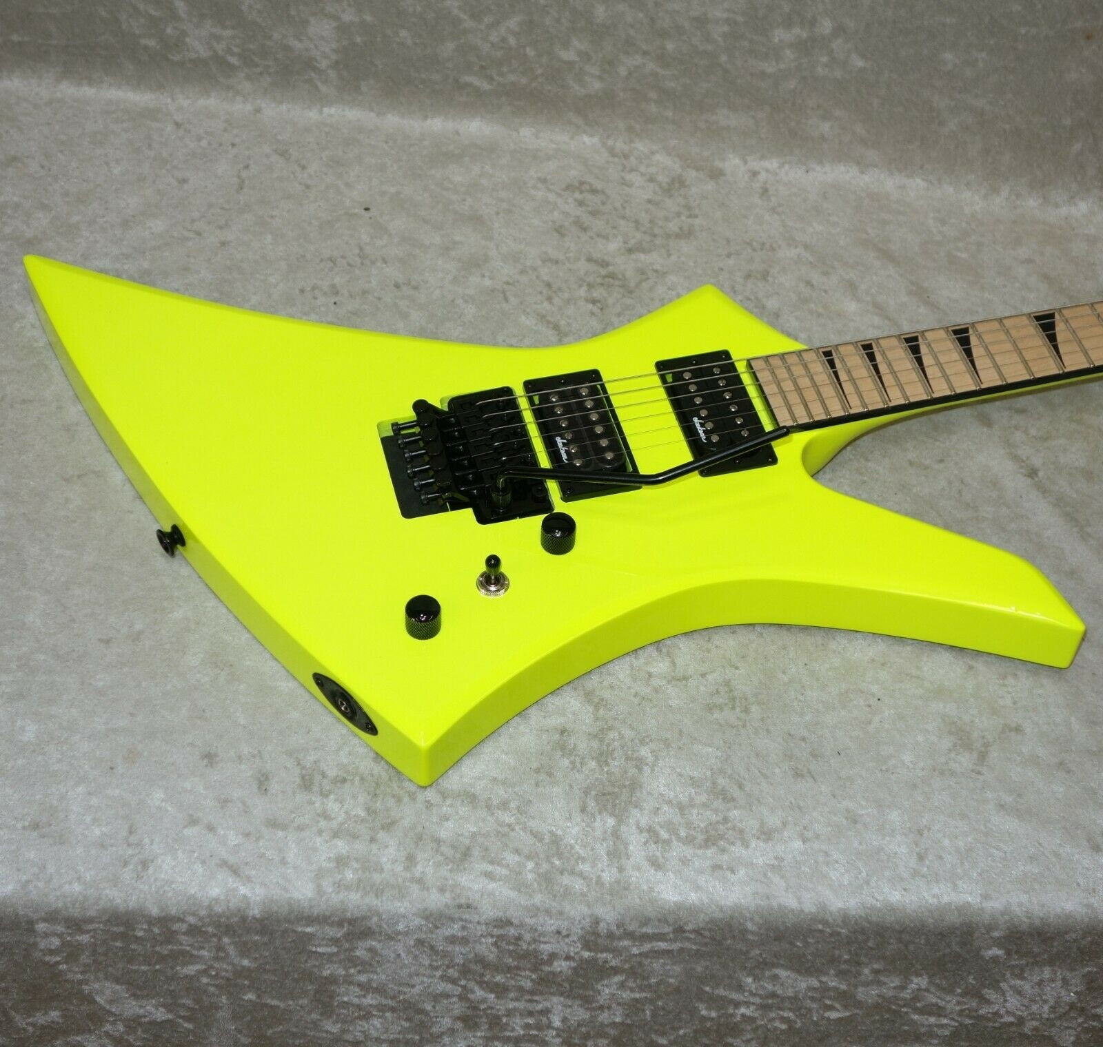 In Stock! 2021 Jackson X Series Kelly KEXM guitar neon yellow