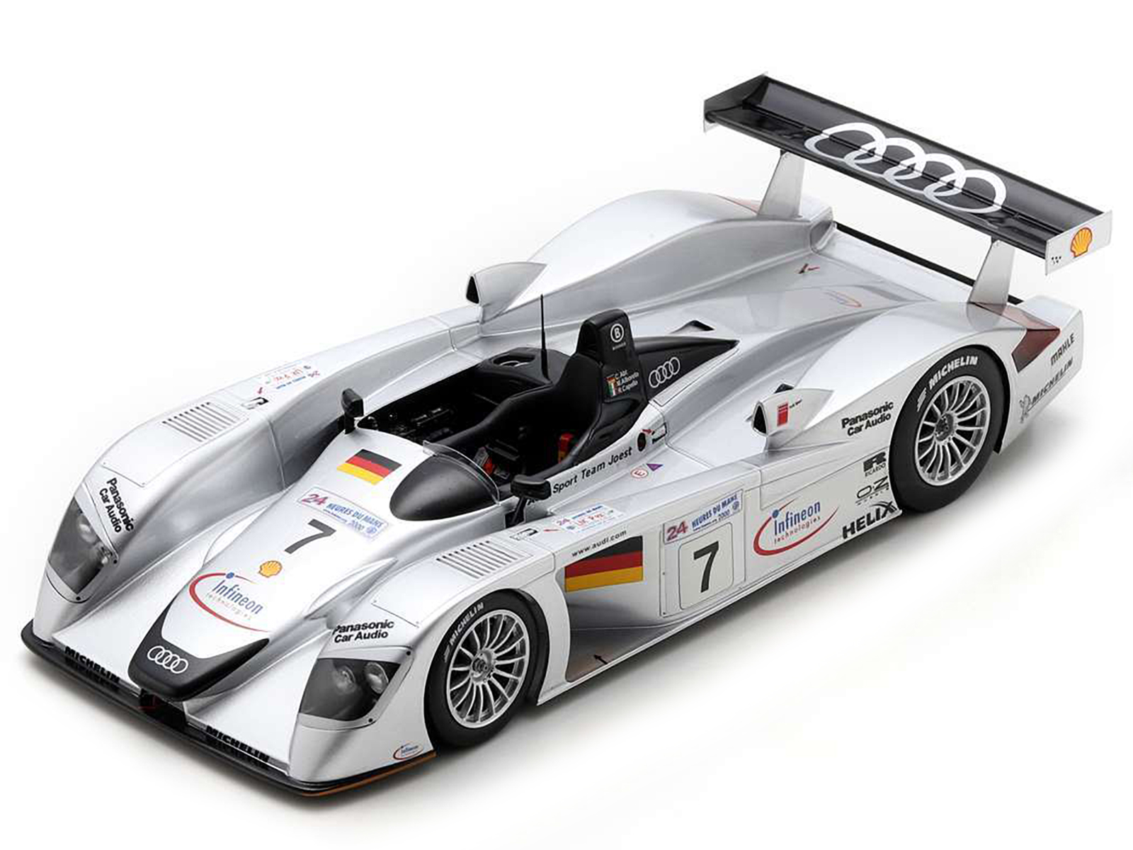 2022 Audi RS 3 Sedan Performance Edition Nargo Gray with Sunroof 1/18 Model Car by GT Spirit