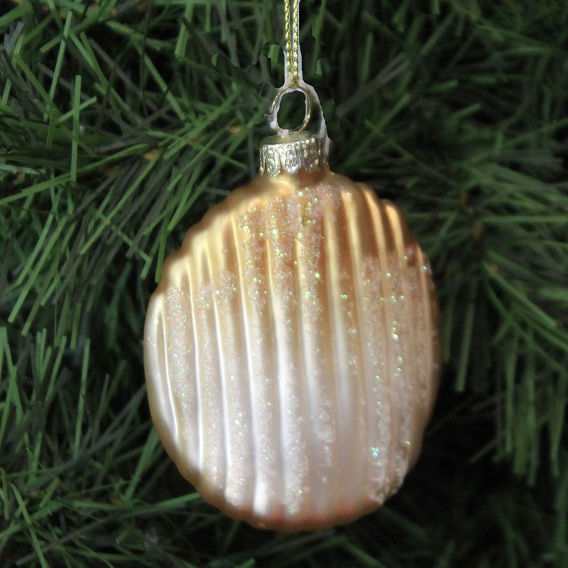 Holiday Ornament 2.75" Potato Chip Salty Snack Ridges  -  Tree Ornaments