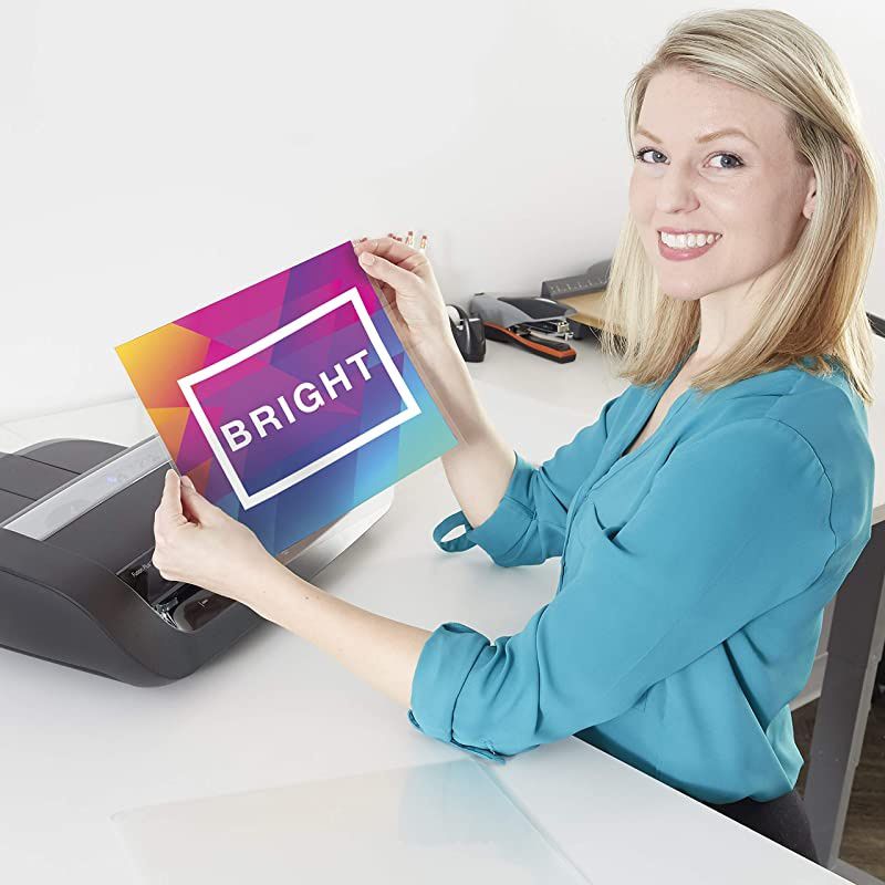 Laminating Sheets Thermal Laminating Pouches Letter Size 3mil 50 Pack 3202017