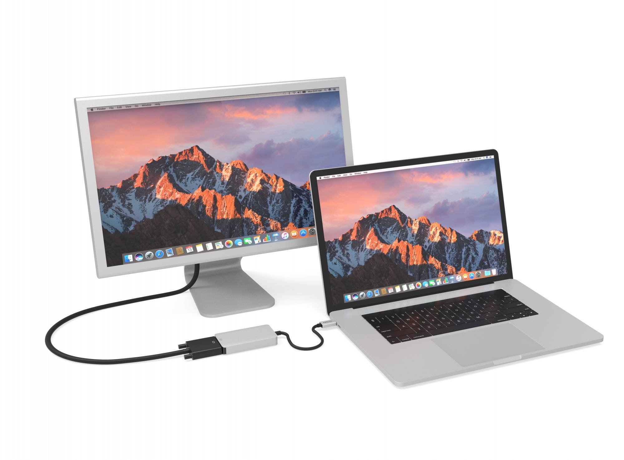 USB-C to Dual Link DVI Adapter (Designed for Apple Cinema Display)