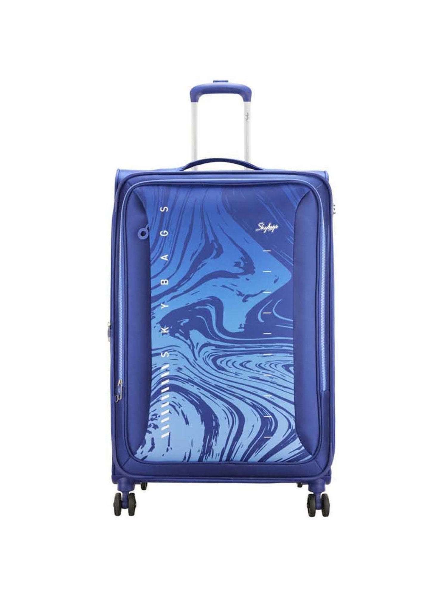 Skybags Blue Large Soft Cabin Trolley - 53 cm