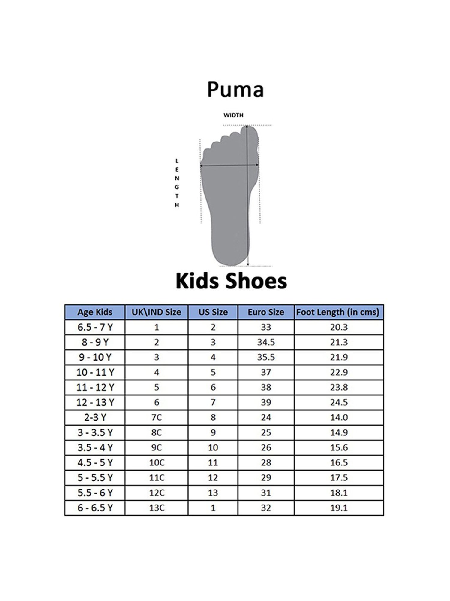 Puma Kids Wired Jr Blue Running Shoes