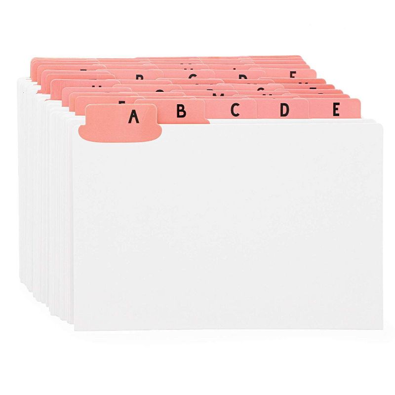 6pk 100 per pack 4" x 6" Blank Index Cards Primary Assorted Colors - Top Notch Teacher Products