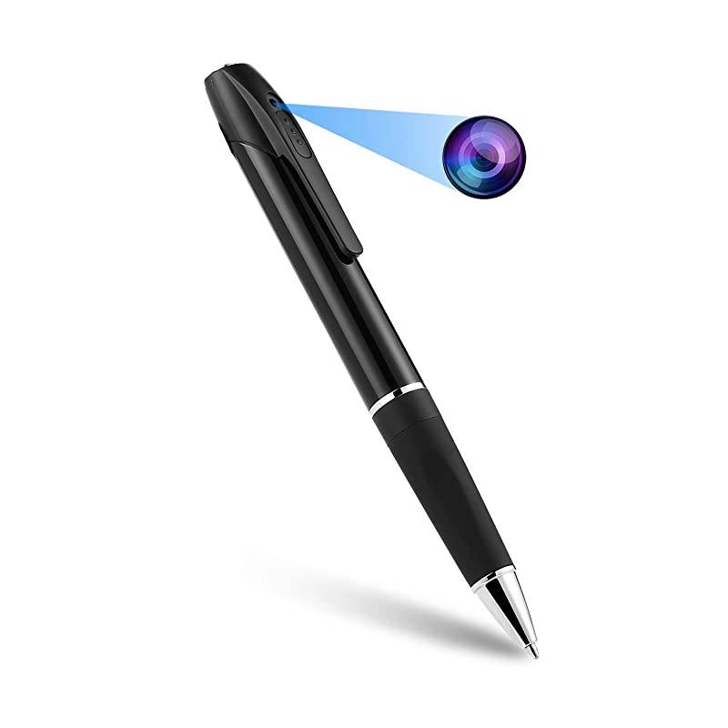 Hidden CameraSpy CameraSpy Pen 25 Hours Video Taking Battery Life 1080p HD Spy Camera Pen  Camera Pen with 32GB Memory for Business Conference and Security