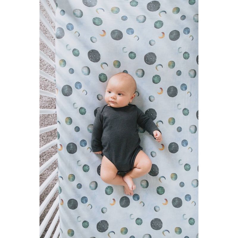 Clementine Kids Blush Bloom Crib Sheet