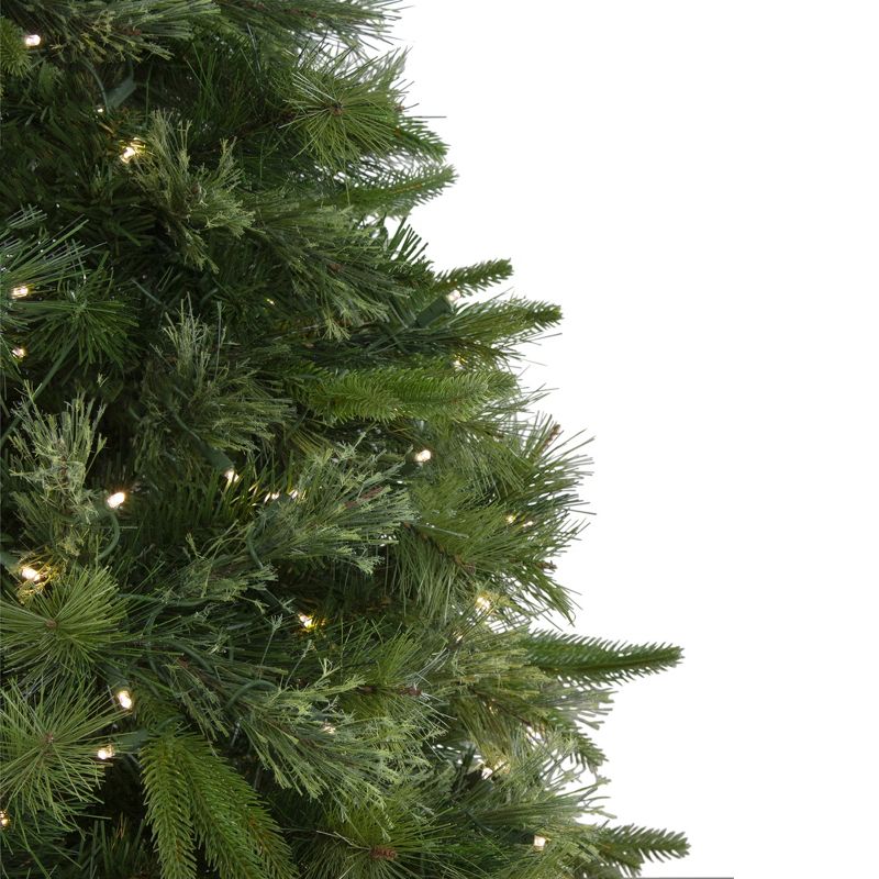 Northlight 9.5' Pre-Lit Artificial Christmas Tree Ashcroft Cashmere Pine - Warm White LED Lights