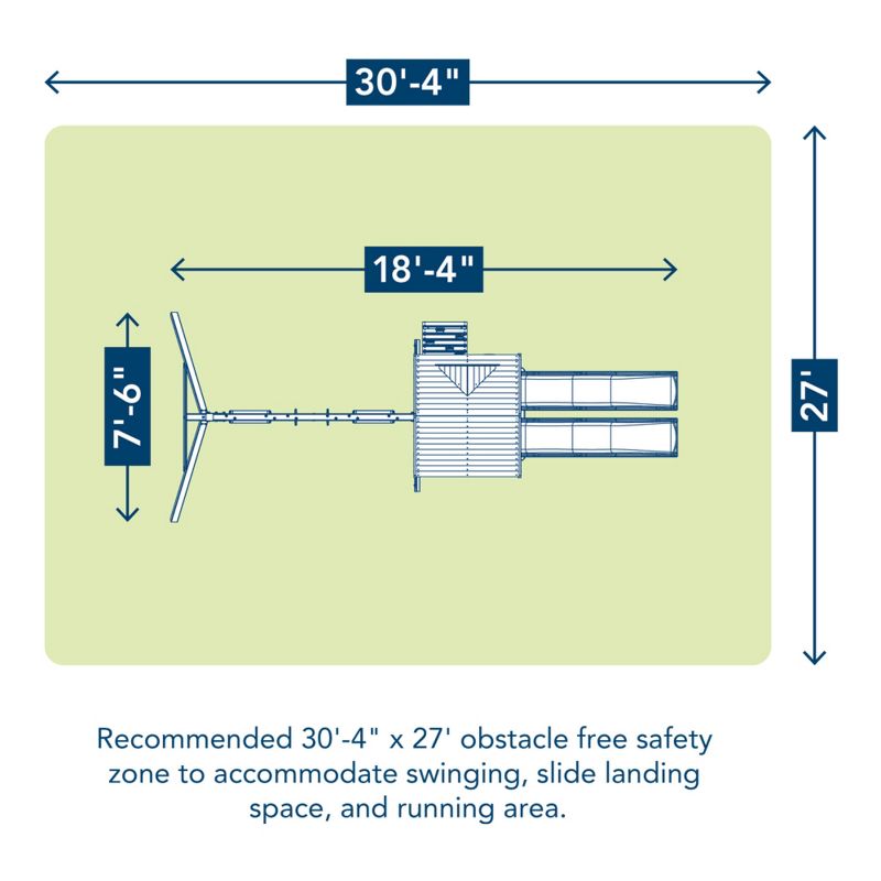 KidKraft Westbury Wooden Swing Set/Playset
