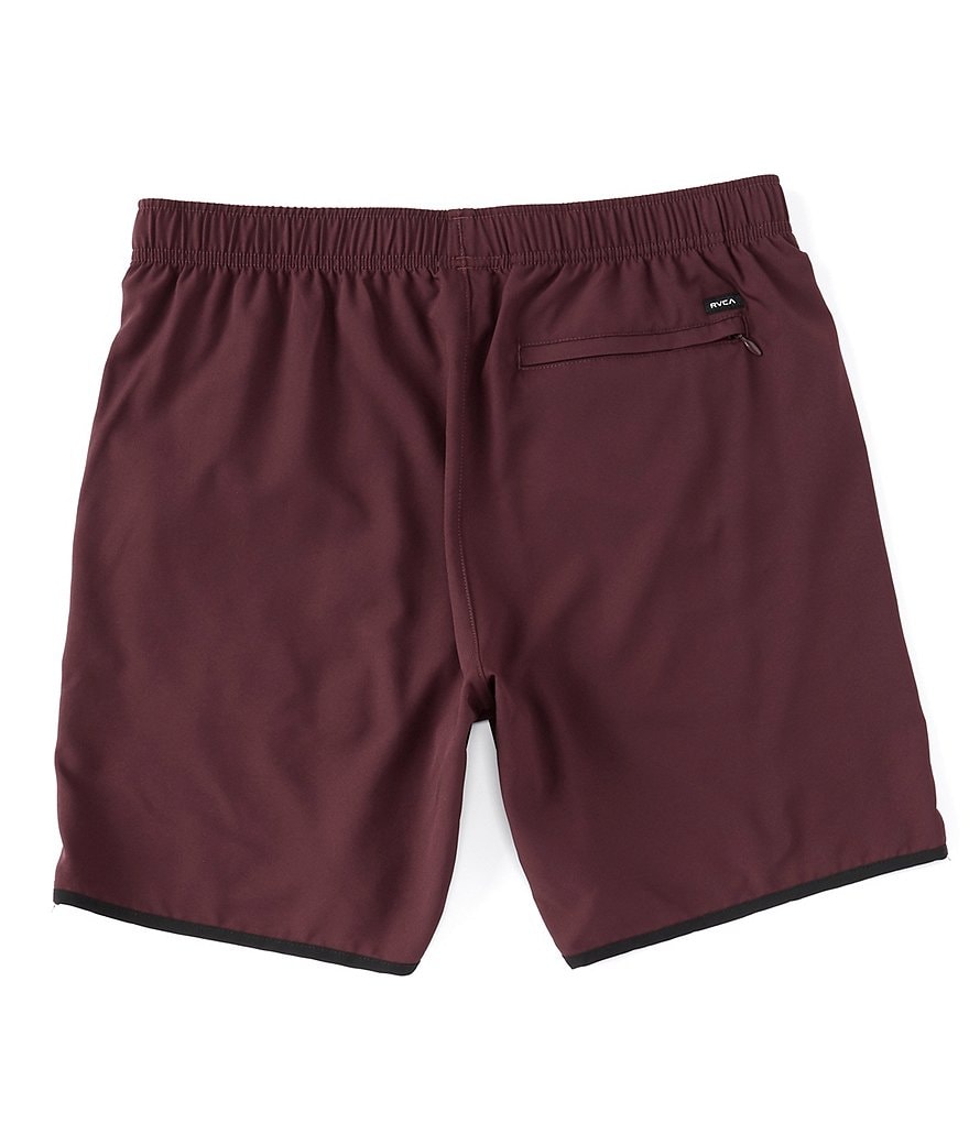 Redsand Elastic Waist Colorblock 20#double; Outseam Volley Shorts