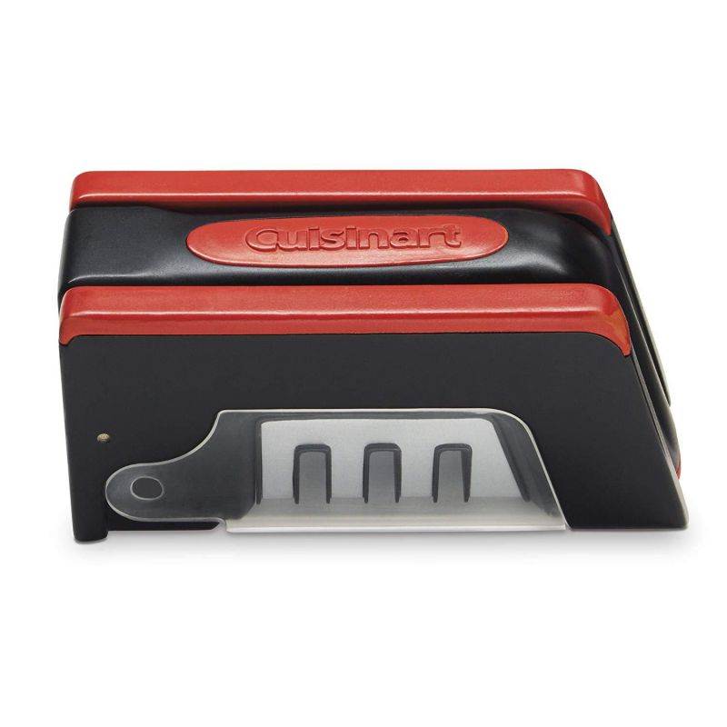 Cuisinart Classic 3 Slot Foldable Knife Sharpener, Black C77SHP-3S