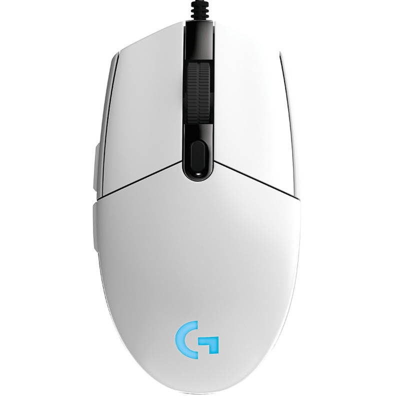 for Logitech G102 6 Buttons 6000DPI Mouse Optical USB Wired Gaming Mouse for Windows 7/8/10/Vista/XP