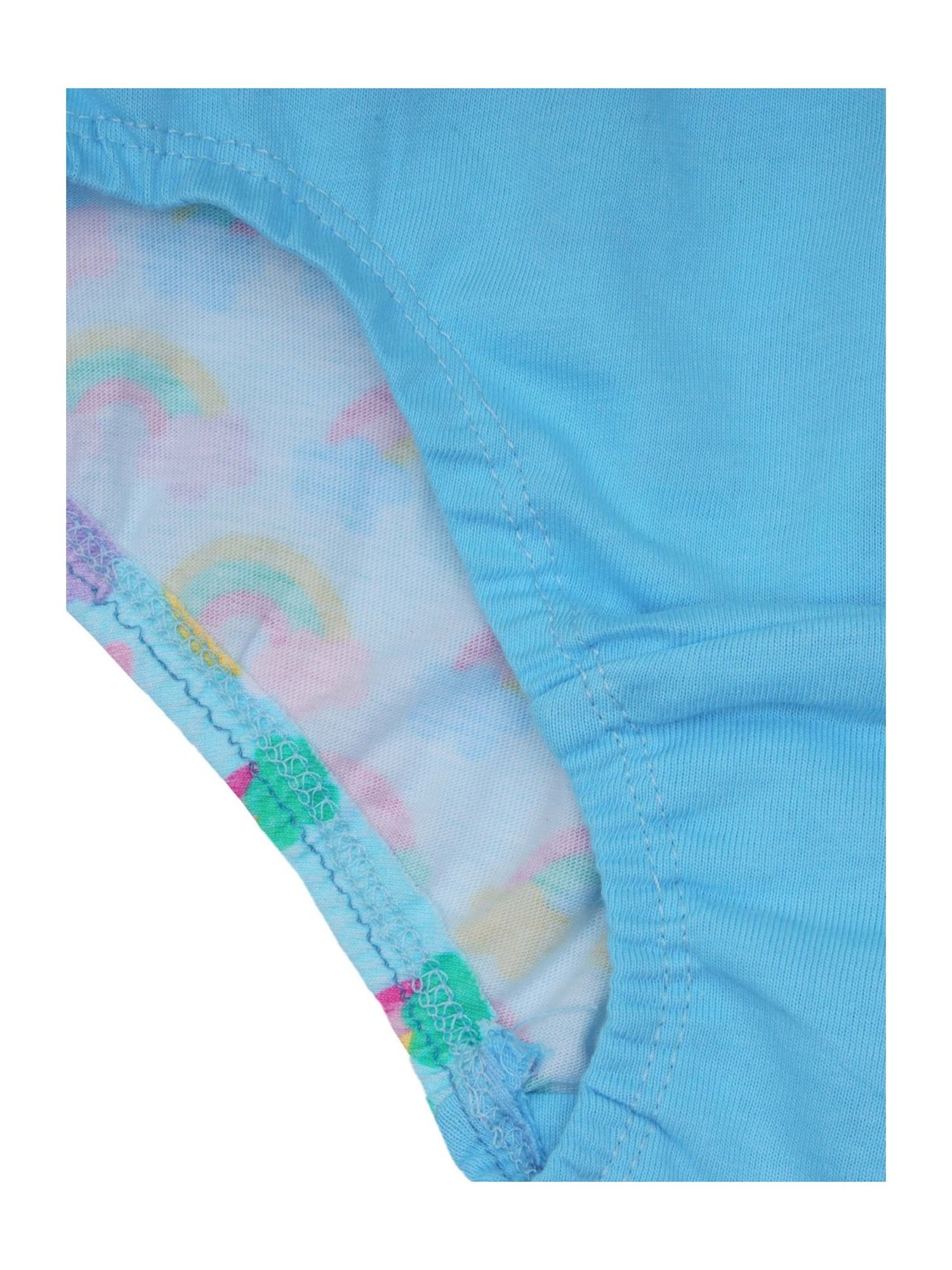 D'chica Kids Multicolor Cotton Printed Panties - Pack of 3