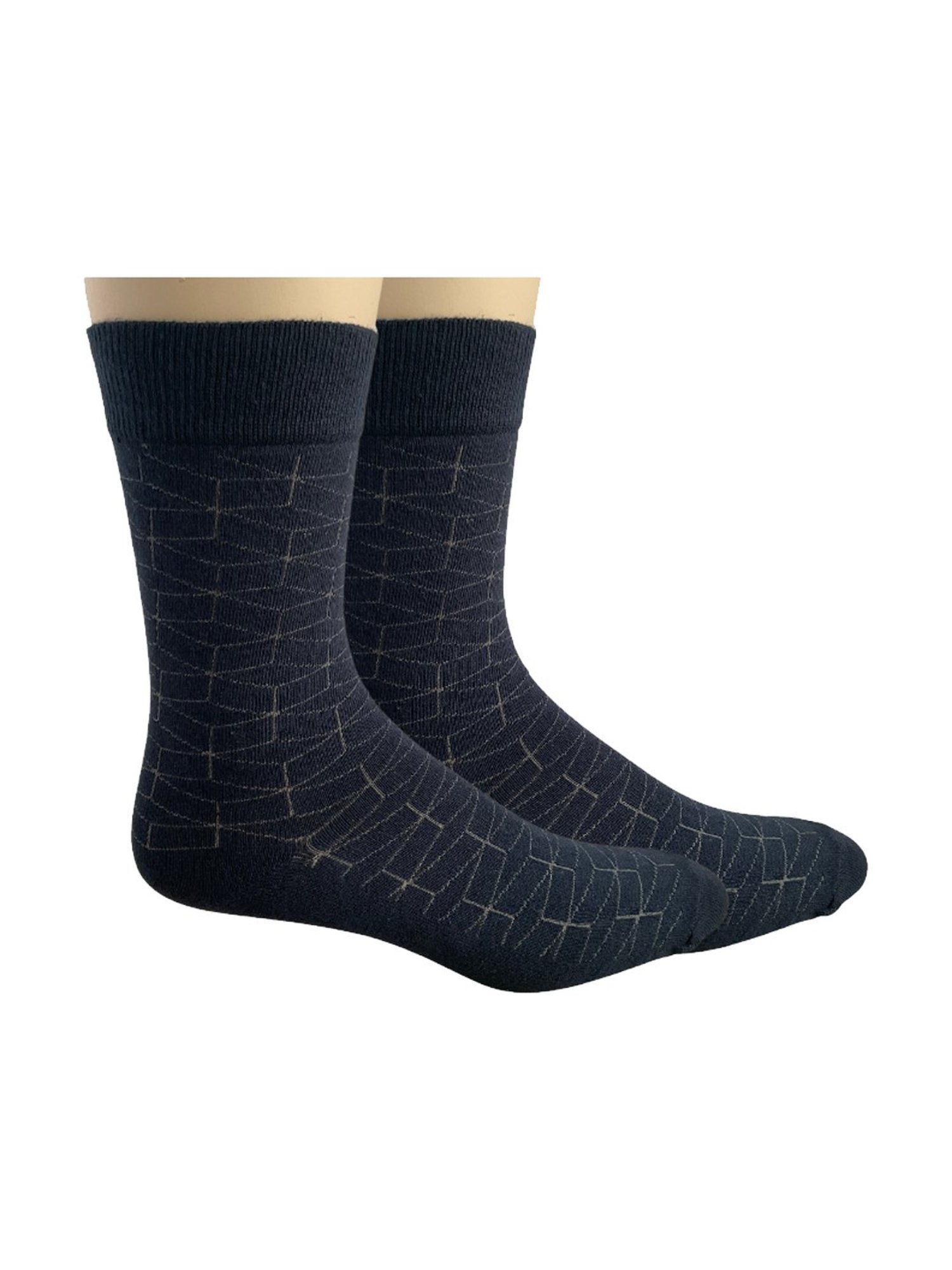 Sokker Blue Geometric Socks