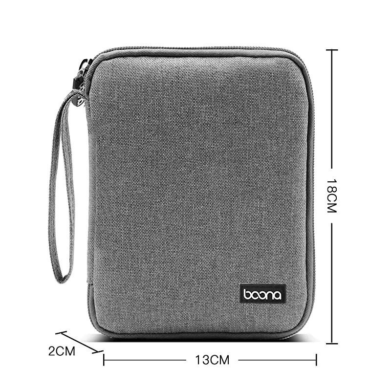 Organizer Travel Universal Cable Organizer s Accessories Cases for Cable (Single Layer-Gray-S)