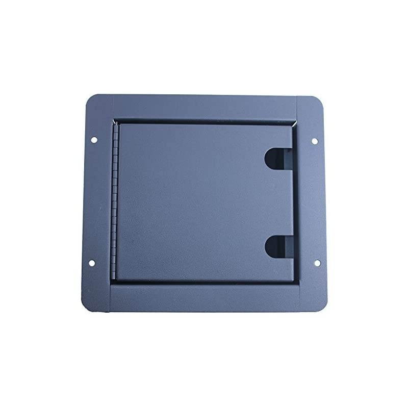 Pro Audio Recessed Stage in Floor Pocket Box Black