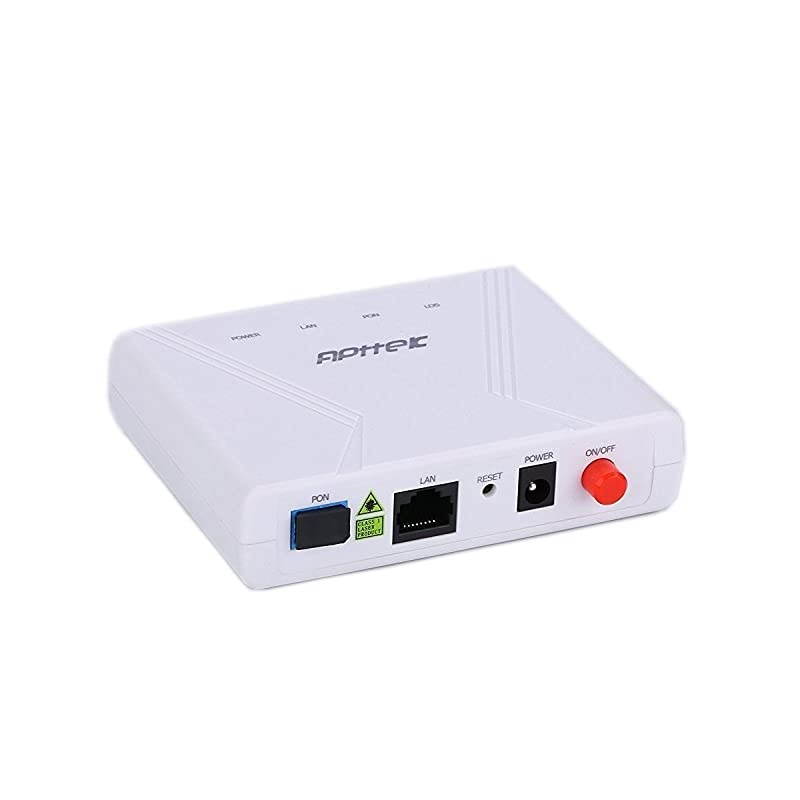GPON ONU Modem Fiber Optic GPON Port + LAN Port + Reset + Power PortAPT210G